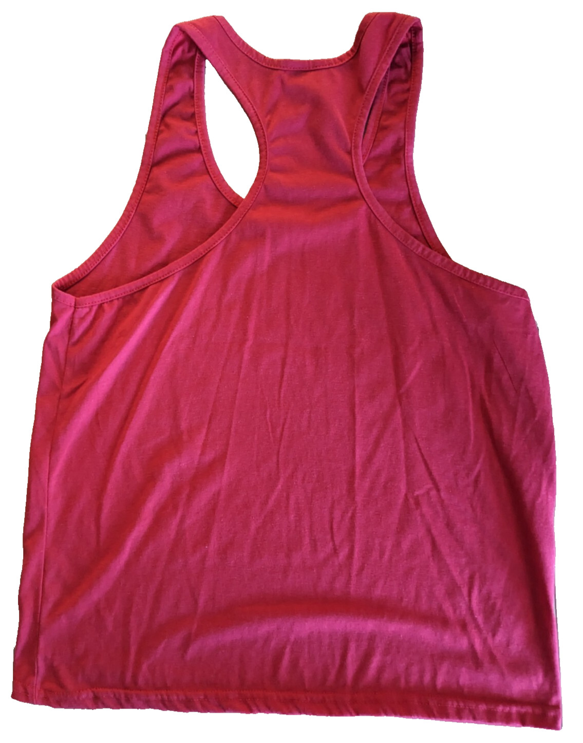 MEN'S TANK TOP: Stringer Alpha Killa Bodybuilding Physique Muscle Red MEDIUM M gallery