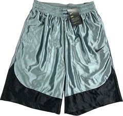 Nike Dri-Fit Durasheen Silver Black 2021 Men’s L 🏀 Shorts CV1927 065 – New NWT