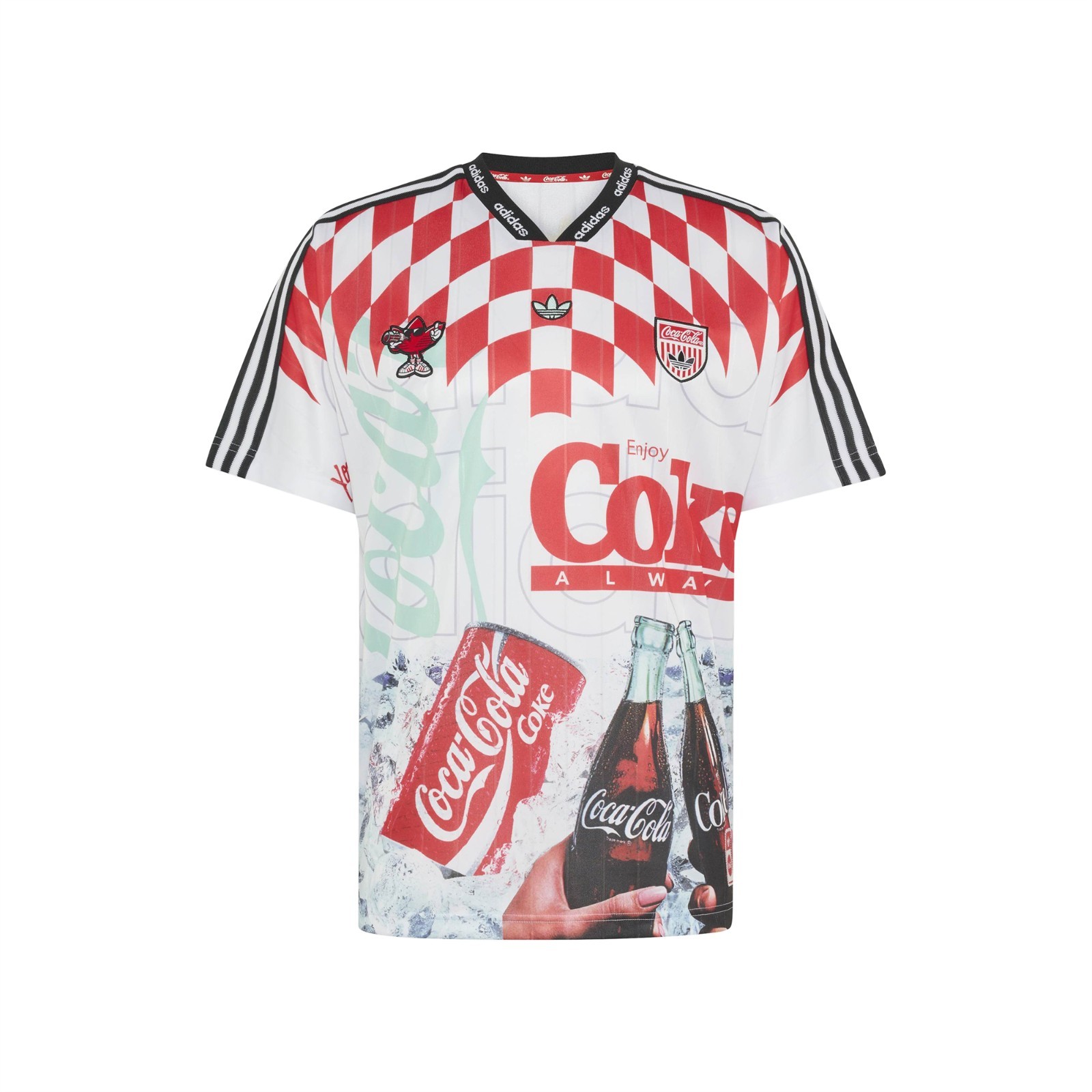 Adidas Originals x Coca Cola Men's Classic Sport Mash-Up Jersey KY2106 gallery