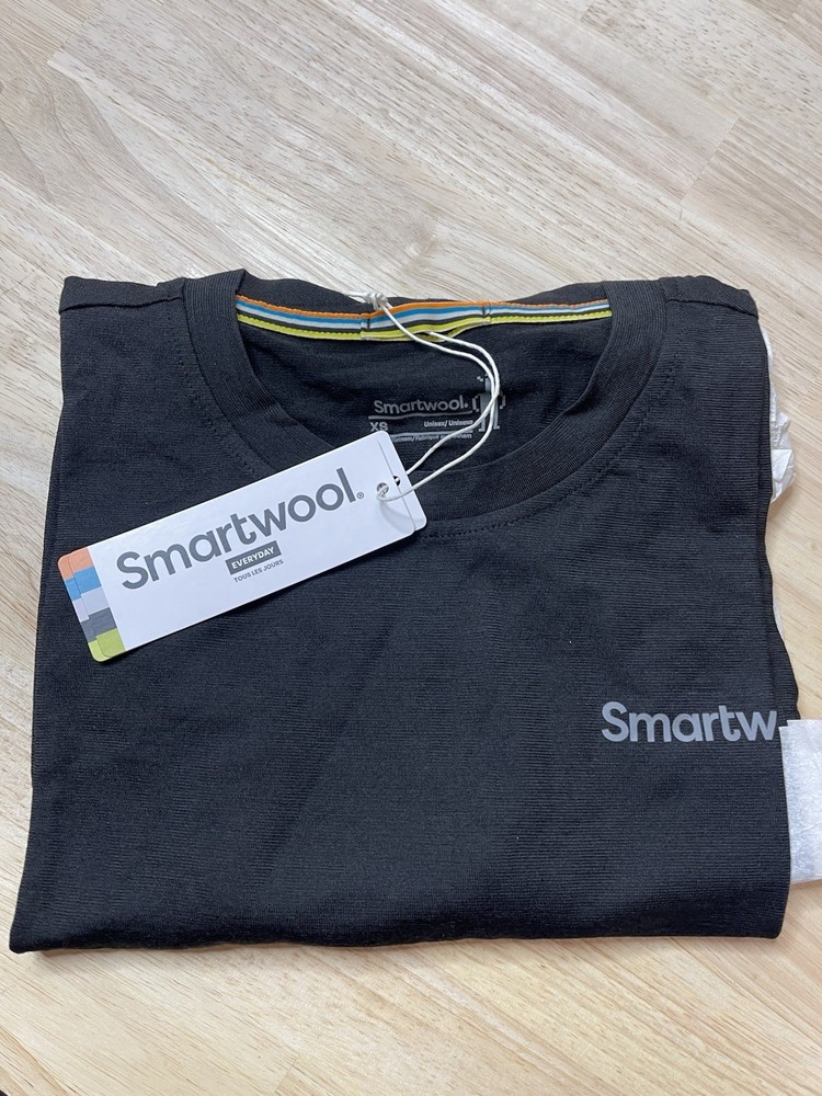 Smartwool OUTDOOR PATCH GRAPHIC Size XS Unisex Black