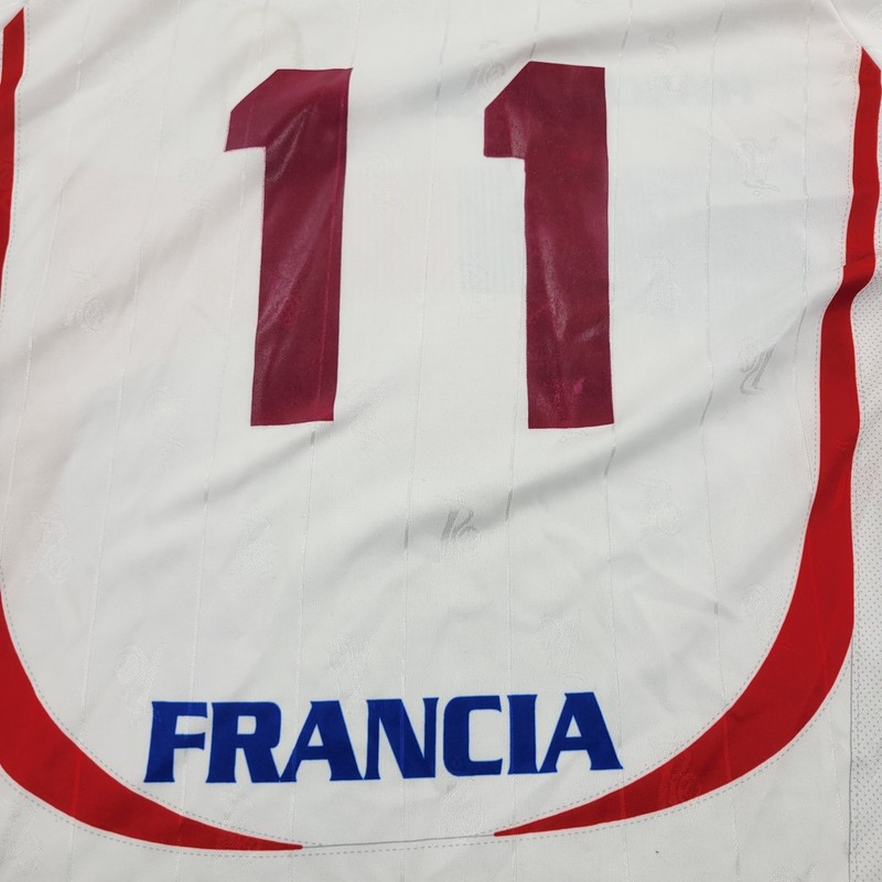 France World Cup Away Jersey Mens XL #11 White FFF Soccer Futbol gallery