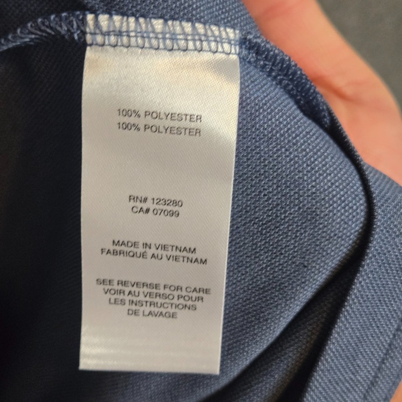Travis Mathew Coto Performance 1/4 Zip Pullover Men's Large Blue Stretch NEW gallery