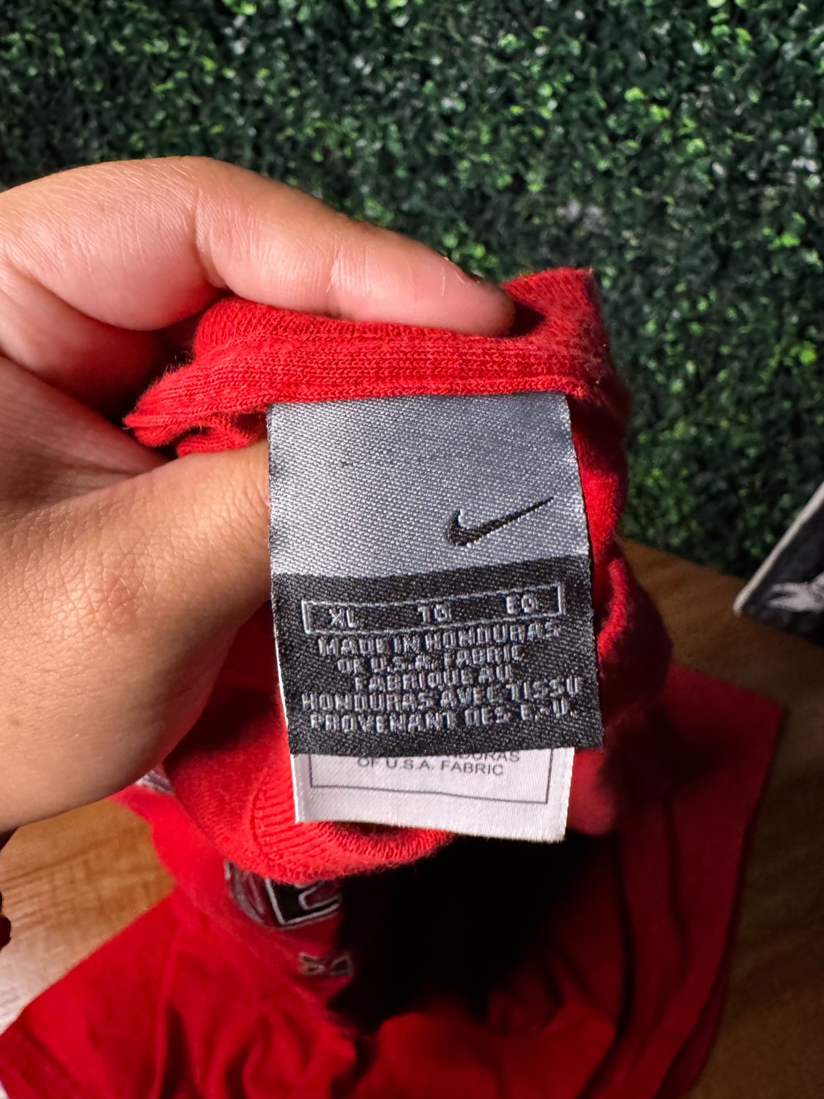 Nike 2000s basketball sleeveless red and black shirt gallery
