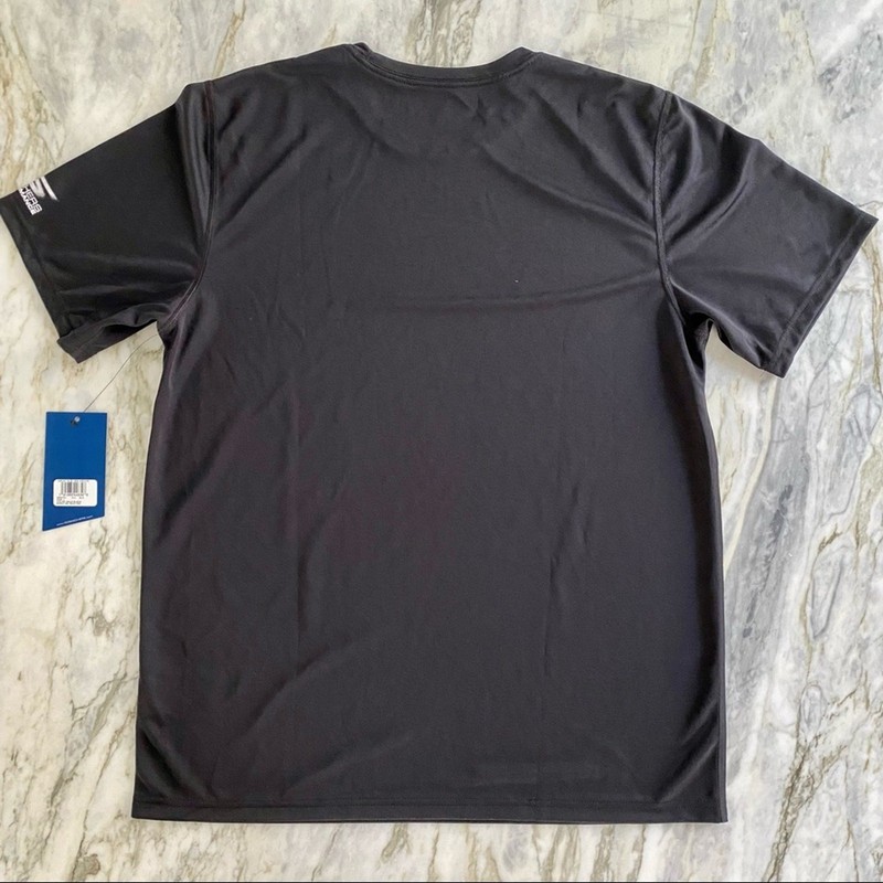 SKECHERS PERFORMANCE Men’s Black Vent Tech Athletic Workout Tee Size Large gallery