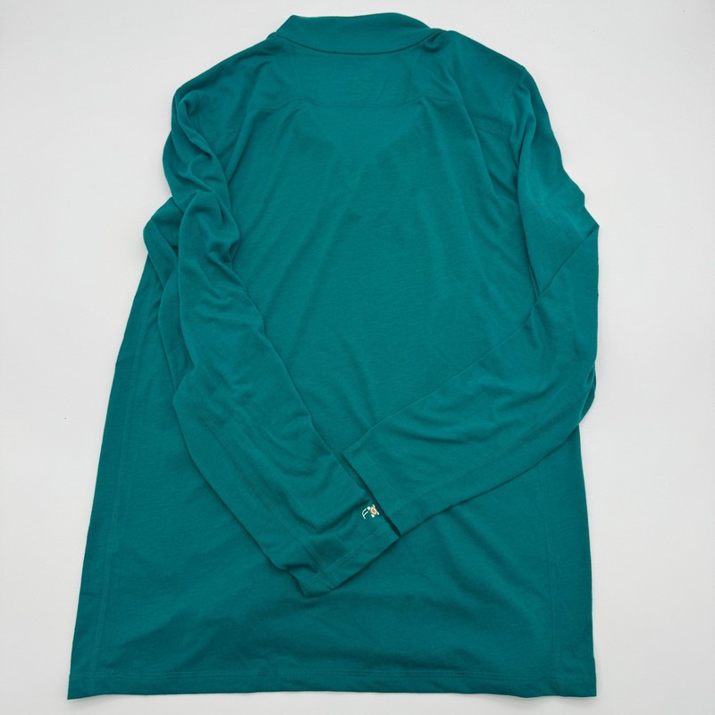 Carhartt Force Extremes Quarter Zip Pullover Mens Large Teal Green Relaxed Fit gallery