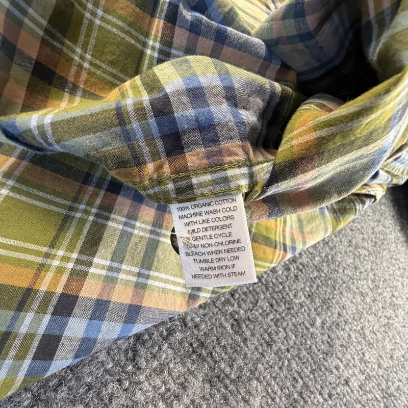Eastern Mountain Sports Men's Short Sleeve Plaid Shirt XXL #1474 gallery