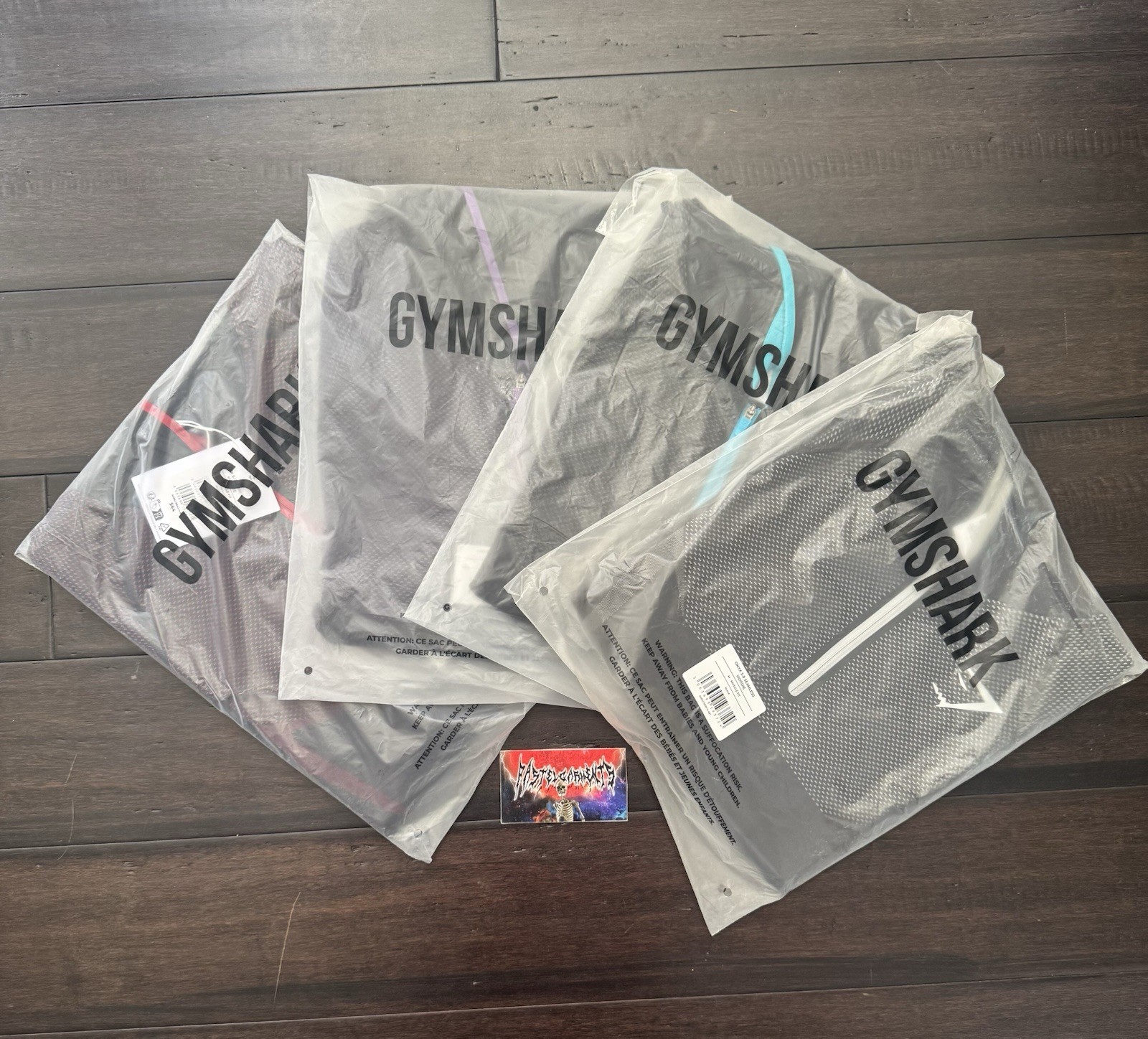 Gymshark Onyx 5.0 Seamless Hoodie (SET OF ALL 4 COLORS) Size Large NEW IN HAND gallery