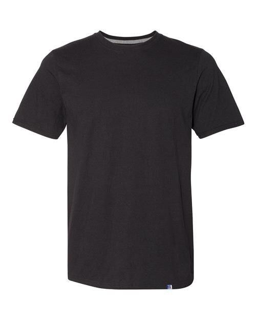 ##Russell Athletic - Essential 60/40 Performance T-Shirt - 64STTM BLACK 2XL gallery