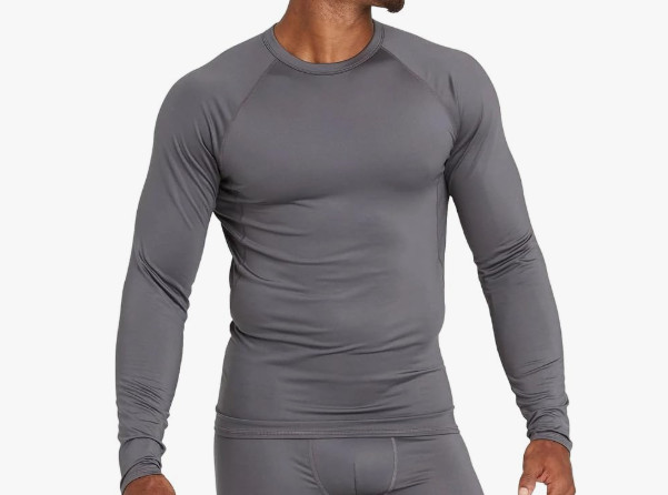 All in Motion Athletic Fitness Workout Thermal Undershirt, Stretch Long Sleeve gallery