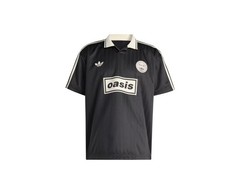 adidas x Oasis Tour Jacquard Jersey Asia Sizing Black KT3437