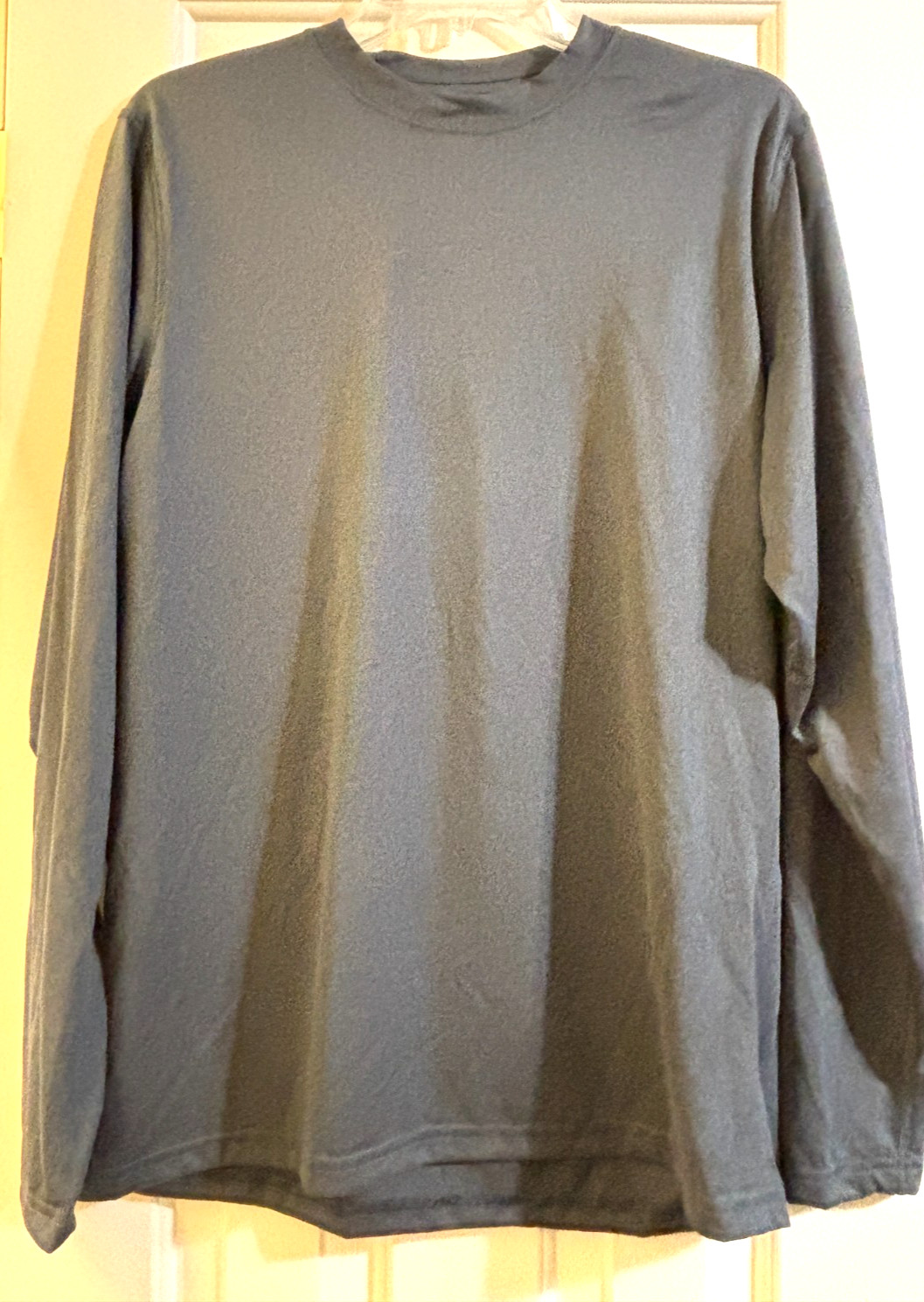 Nike Dri Fit Shirt Dark Gray Long Sleeve Size Mens M NEW gallery