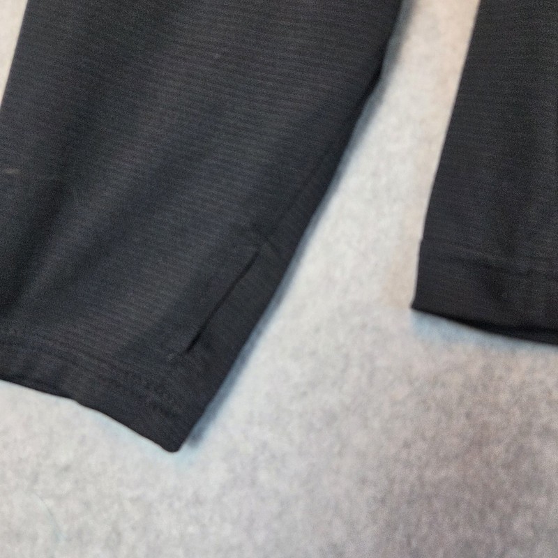 Under Armour Run Black LS 1/4 Zip Fitted Top Shirt Men's XXL Stretch Thumbholes gallery