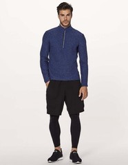 Lululemon Surge Warm 1/2 Zip Pullover Rulu Fabric Running Top Size XL