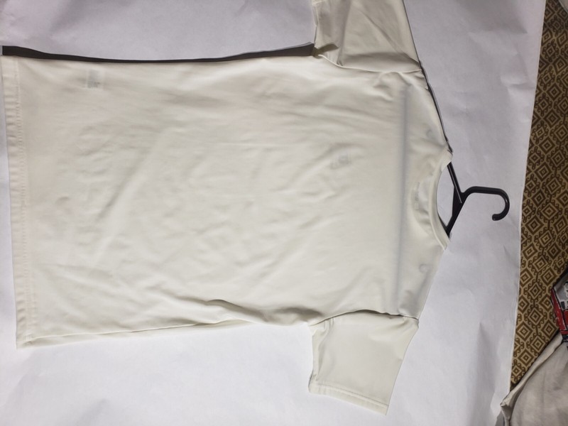 Wilson Ultra-Tec White Short Sleeve Athletic Shirt Moisture Wicking Technology gallery