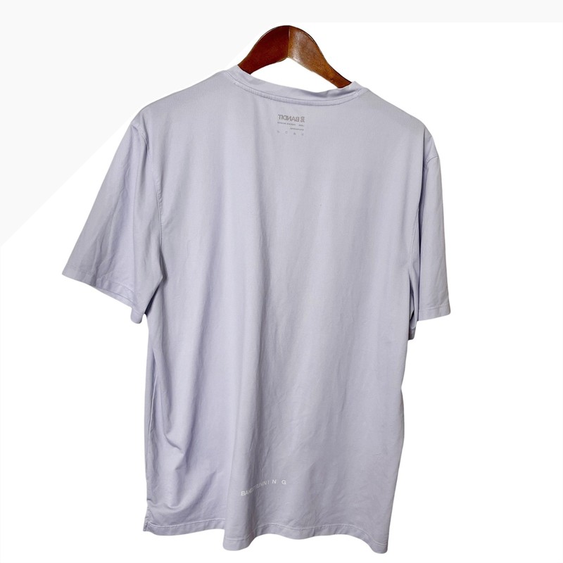 Bandit Running Drift Chaos Triple Front Performance Tee Mens Large Lilac Purple gallery