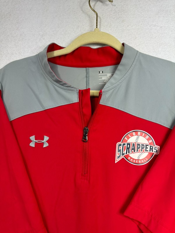 Under Armour Water Resistant Storm Short-Sleeve 1/4 Zip Pullover Size L gallery