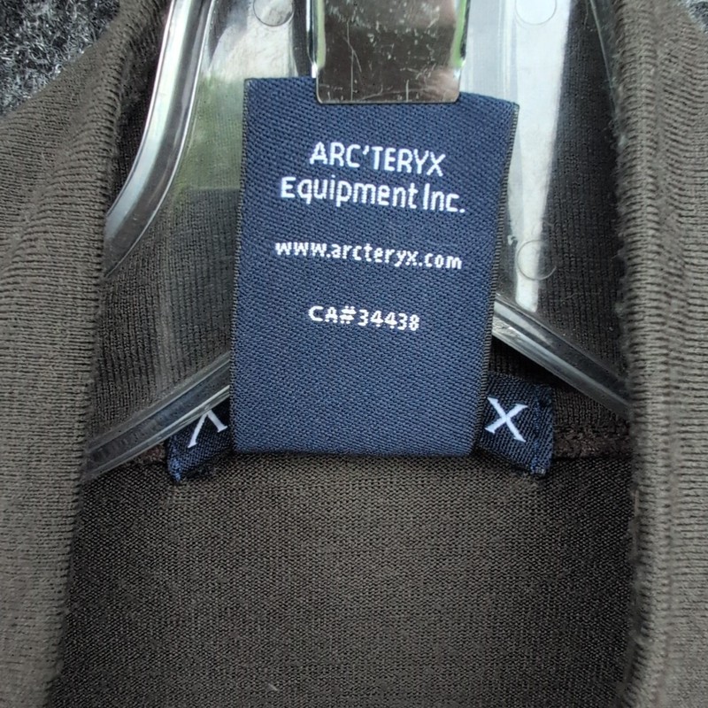 Arcteryx Base Layer Shirt Mens Large Green Lt Rho Half Zip Long Sleeves Mock gallery