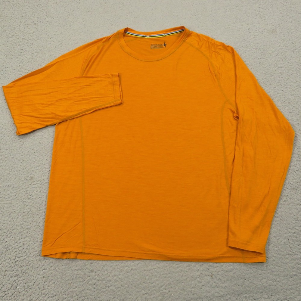 Smartwool Base Layer Mens XXL Active Merino 150 Long Sleeve Tee Shirt Trek Trail