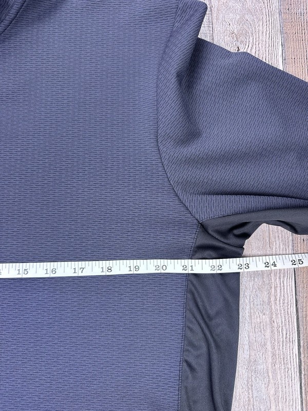 Quieti Performance Quarter Zip Pullover Men’s Large Navy Blue Performance Golf gallery