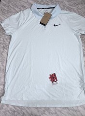 Nike Court Dri-FIT ADV Slam Tennis Polo top Light Blue FD5244-474 Men’s large