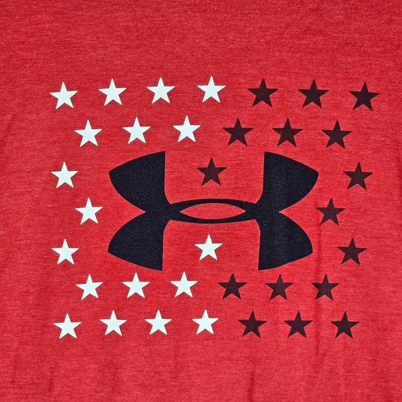Under Armour Mens Shirt Medium Short Sleeve USA Stars gallery