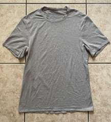 Lululemon Metal Vent Tech Short Sleeve T-Shirt Men’s Gray Training Race Run Tee