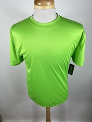 Attivo Mens Size M Short Sleeve Pullover Athletic Shirt/1557