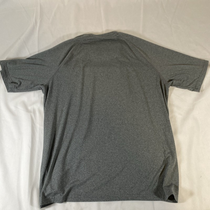 Glacier Performance Men's Shirt Size Medium Gray Short Sleeve Running Polyester gallery