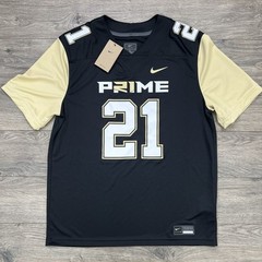 Nike Prime Sadeur Sanders Jersey Size Large Mens Black Prime 2.0 #21 Football