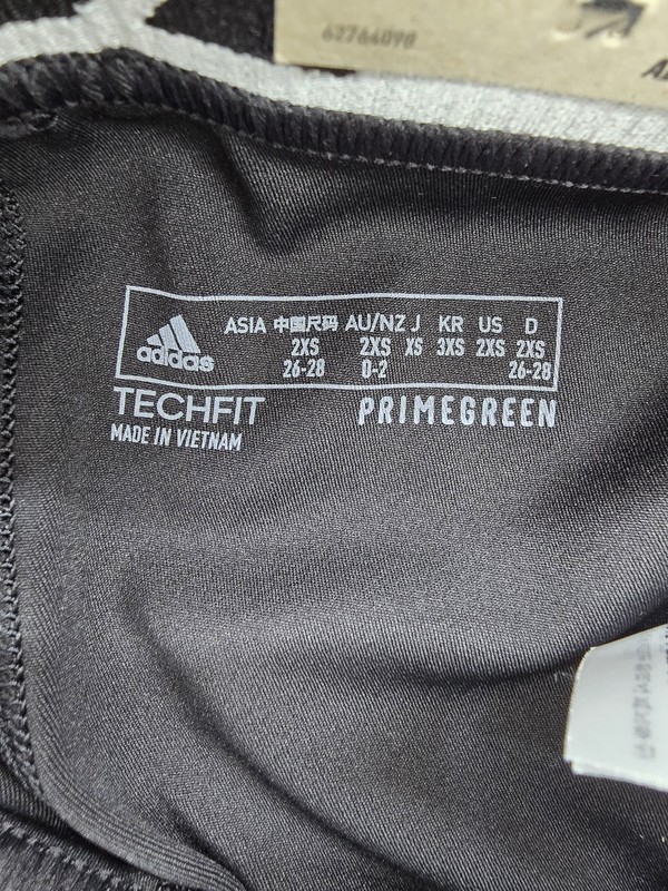 adidas Men's Techfit Black Compression Training Tights Aeroready gallery