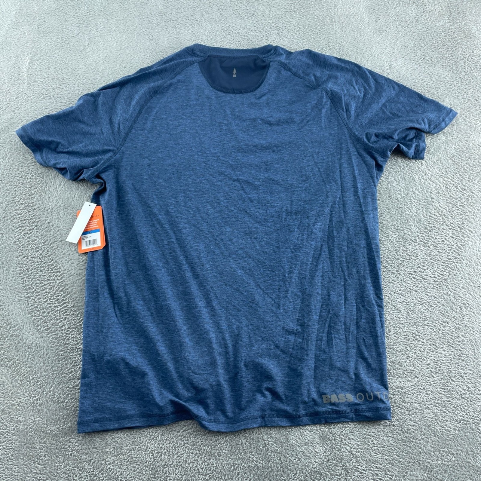 Bass Outdoor Microtech Perf Short Sleeve Tee XL Big Dipper Blue NWT 5881 gallery