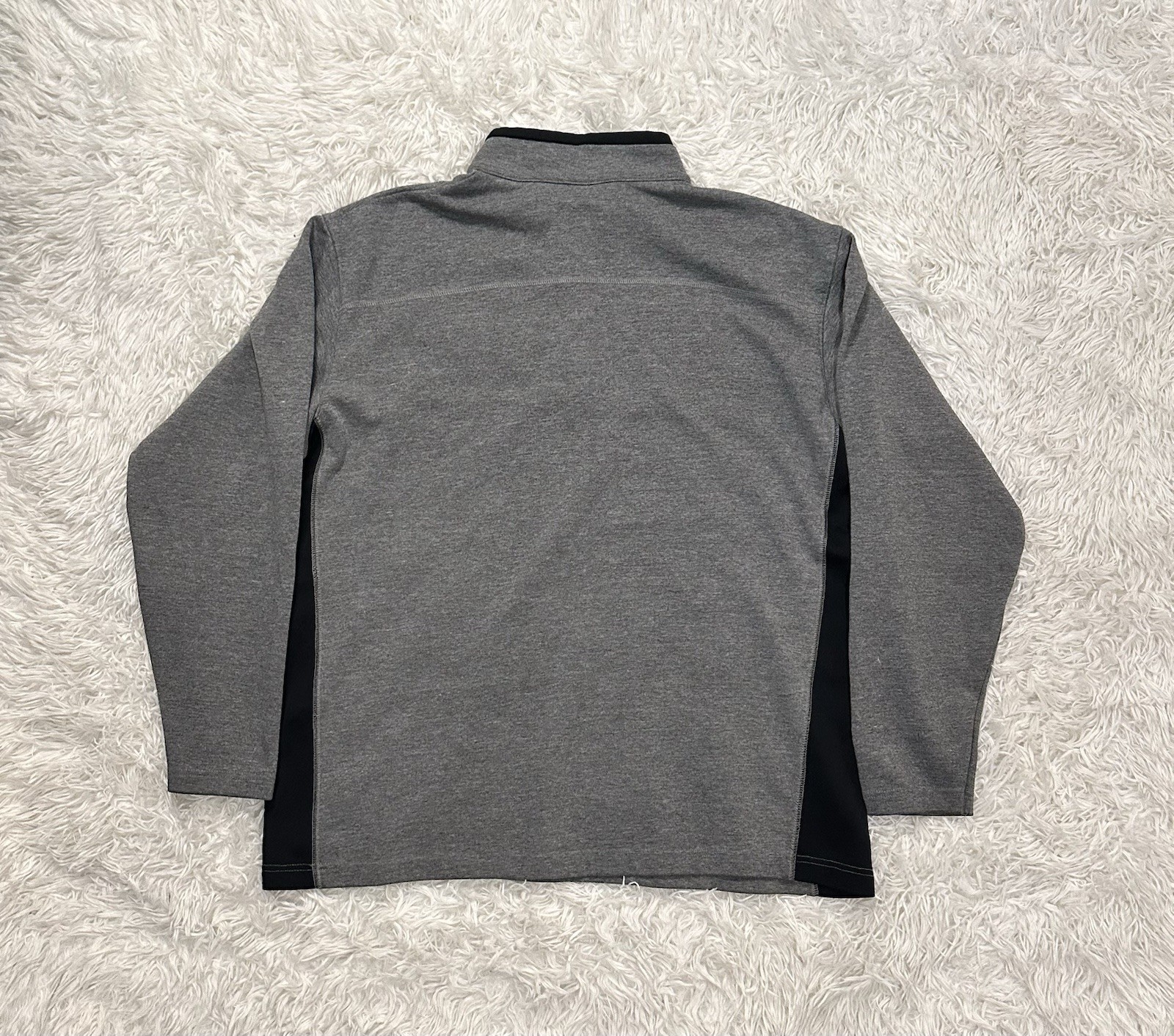 Columbia Omni-Shield Men’s Activewear Quarter Zip Up Gray/Black - Size XL gallery