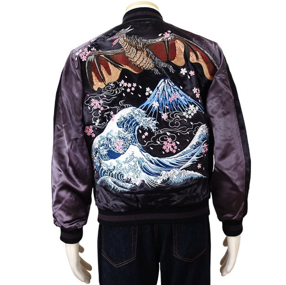 Rodan reversible Sukajan apparel TOHO Godzilla Store Japanese character Monster gallery