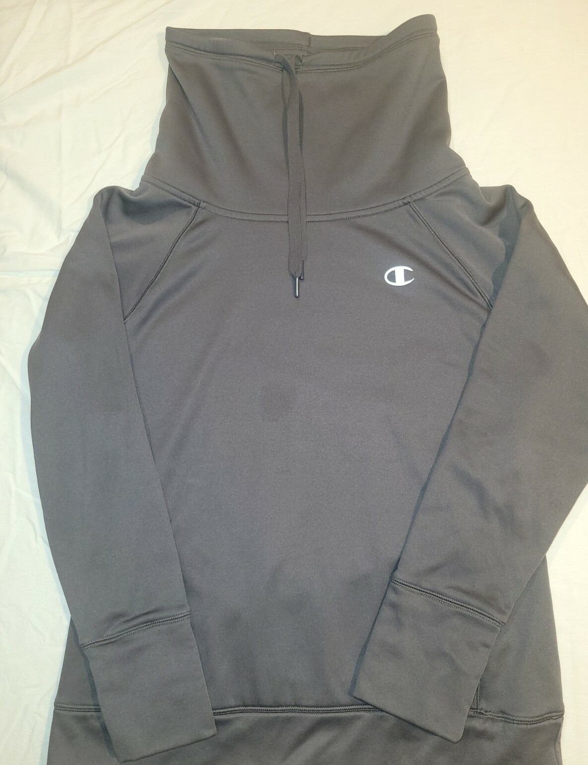 Champion Pullover Power Train Duofold Warm Ctrl size Medium Gray Charcoal gallery