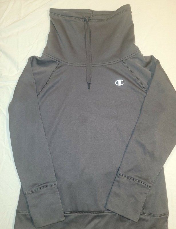 Champion Pullover Power Train Duofold Warm Ctrl size Medium Gray Charcoal gallery