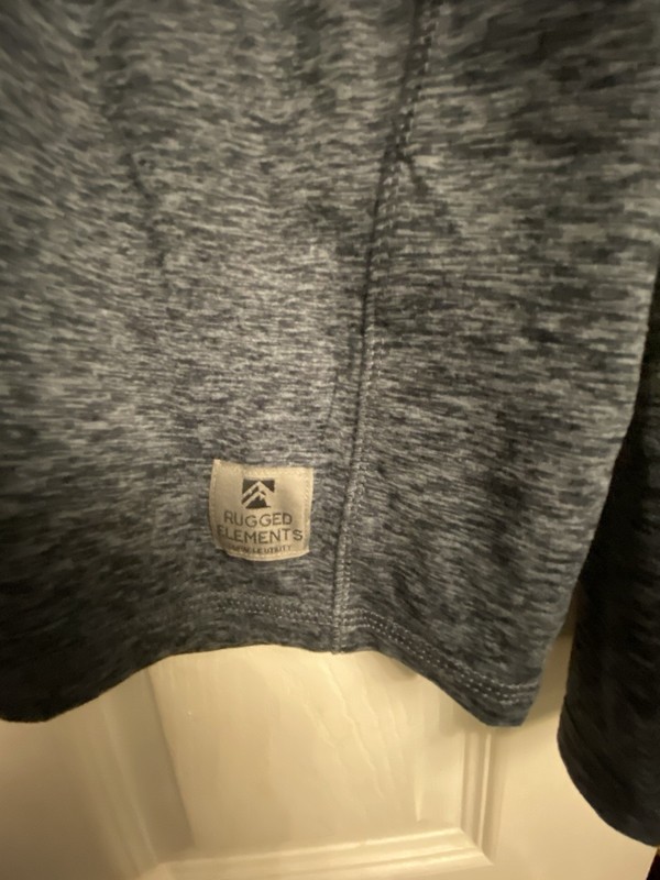 Rugged Elements Men's Durable Utility Gray Pullover Long Sleeve T-Shirt L gallery