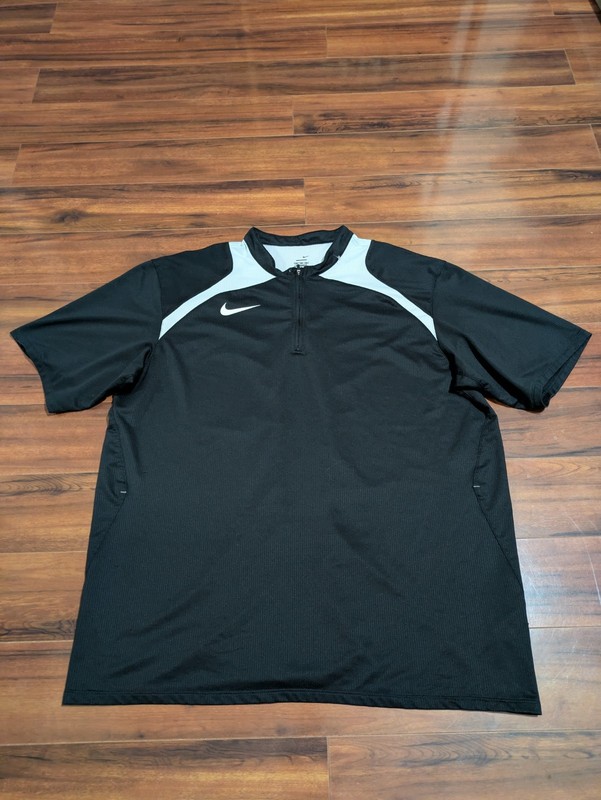 Vintage Nike Dri Fit 1/4 Training Pullover Top Running Golf Cycling Mens XXL gallery