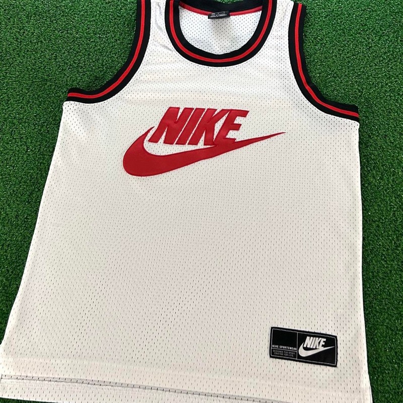 Retro Nike Mesh Basketball Jersey Size M gallery