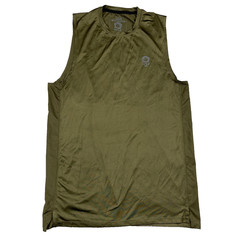 Zero Foxtrot Shirt Mens Large Sleeveless Skull Logo Athletic Gym Workout Tank