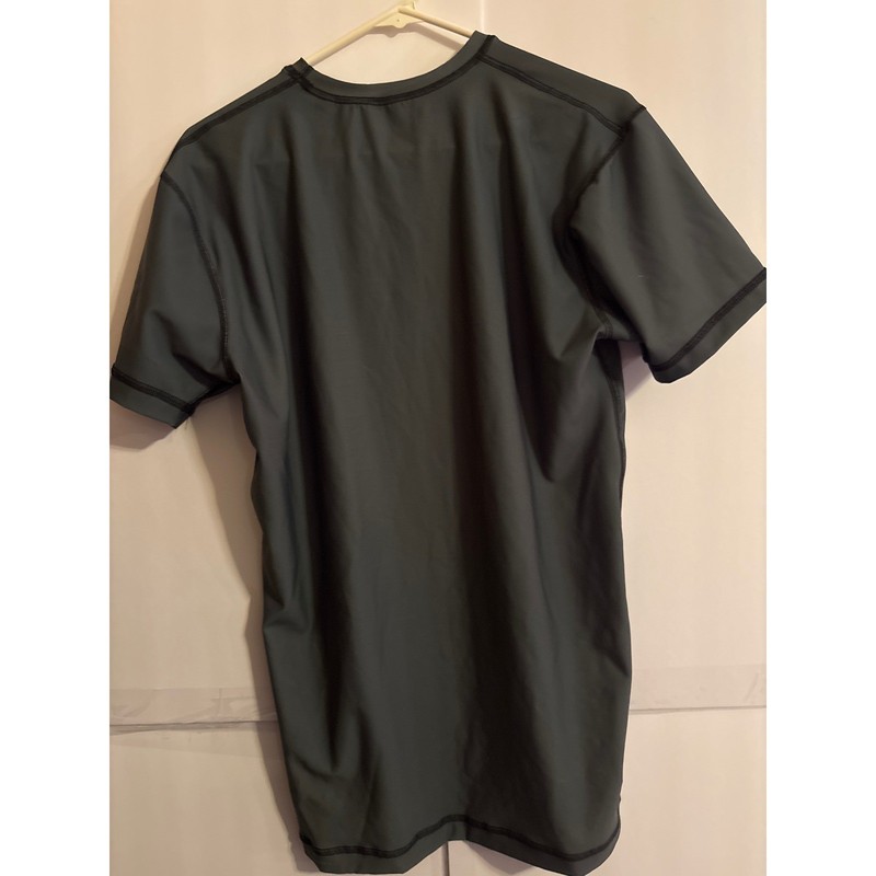 ORIGIN compressionMen's Gray Short Sleeve Athletic T-Shirt LG Comfort Fit gallery
