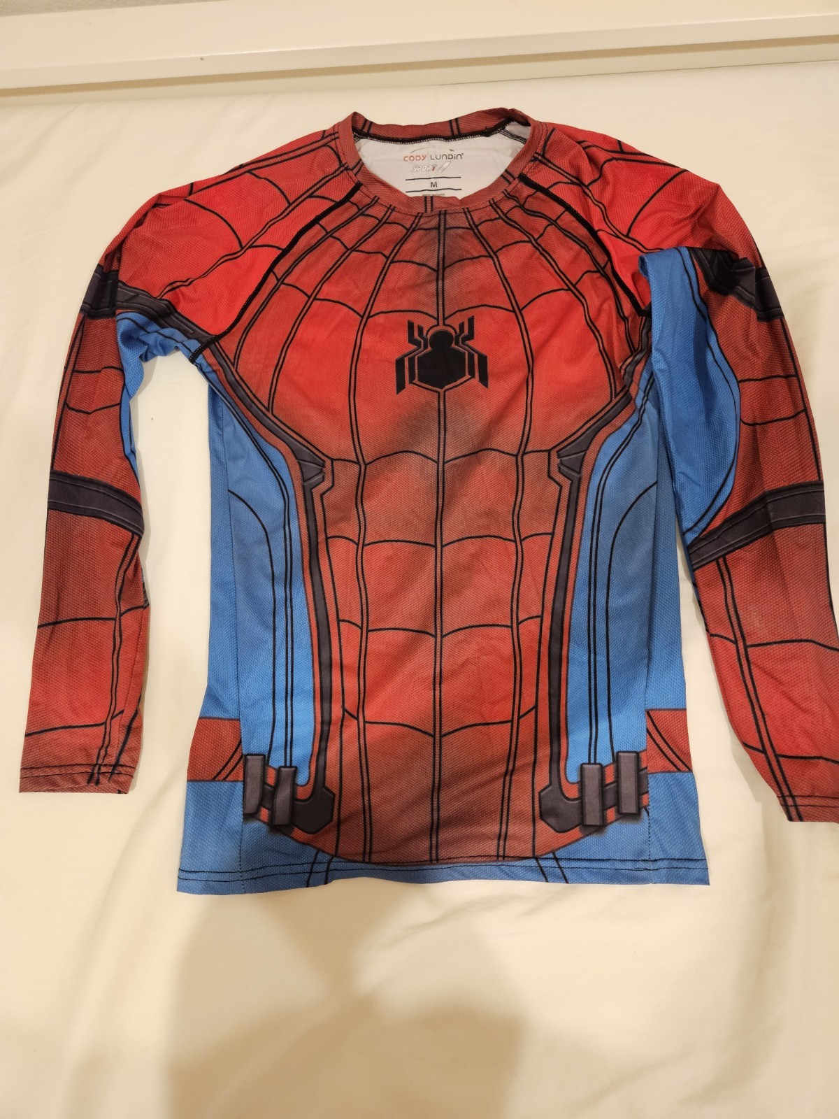 Spiderman Cody Lundin Compression shirt M and Pants L set gallery