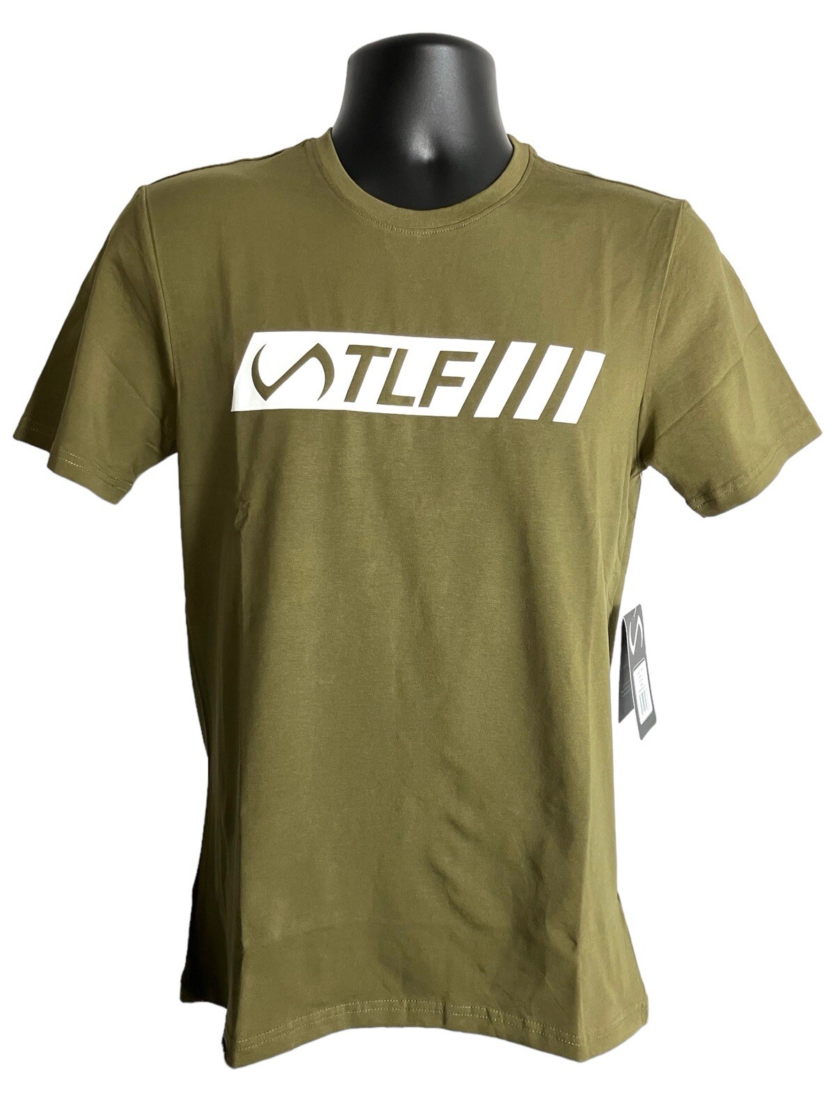 TLF Motion T-shirt Athletic Fit Weightlifting Training Dark Olive Men’s SM NEW gallery