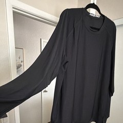 Nike Pro Dri-FIT Slim Fit Long Sleeve Crew Neck Pullover T-Shirt Black XL