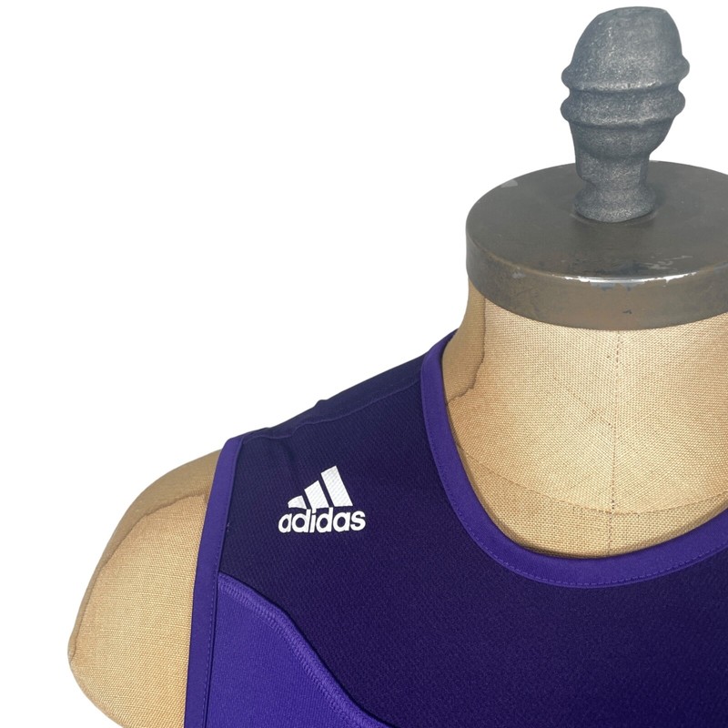 Los Angeles Lakers Reversible Purple Gold NBA Training Tank Top Mens - Size S gallery