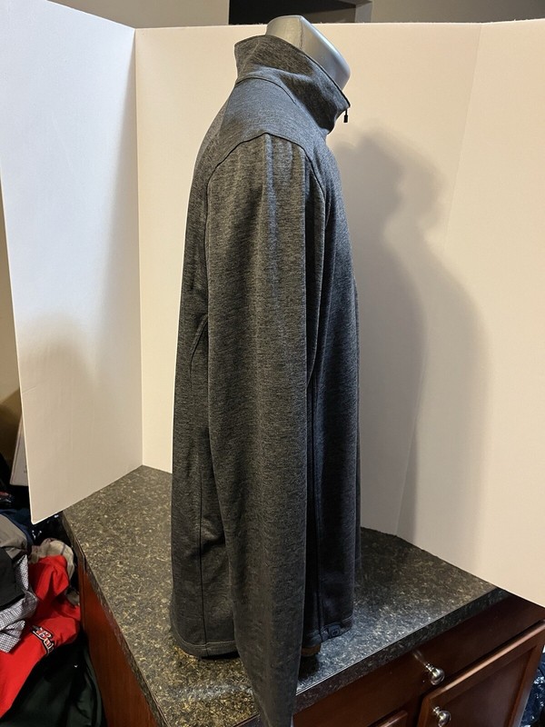 YAZAKI - Ogio Men’s LS 1/4 Zip Pullover XL Gray Black Heather Polyester gallery