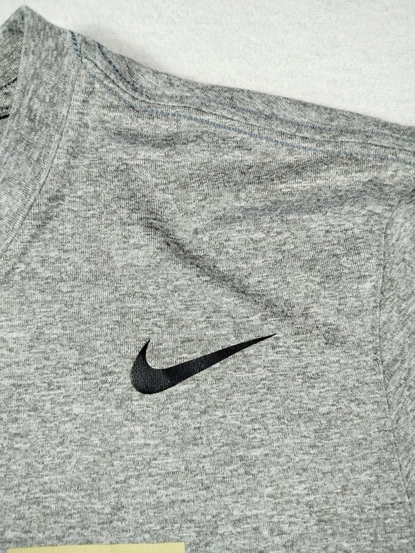 Nike Dri FIT Shirt Mens Medium Gray I.C.E USMC Receiving Corp Running 727932-091 gallery