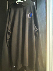 Nike Dri-FIT Dallas Mavericks Quater-Zip Black Men’s XL