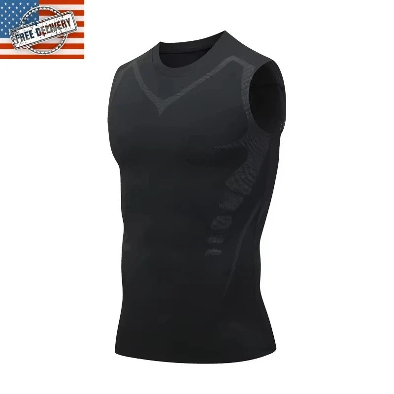 Evolv-Off Compression Shirt V-Boost 2026 New Version Ionic Shaping Sleeveless gallery