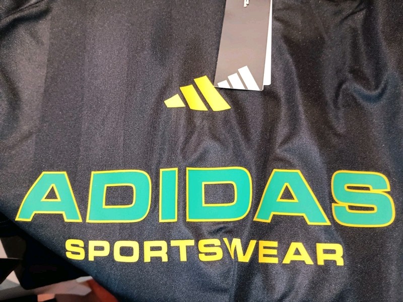 ADIDAS SPORTSWEAR MEN'S CLIMACOOL BLACK TIRO JERSEY T-SHIRT 100% POLY XL $35 NWT gallery