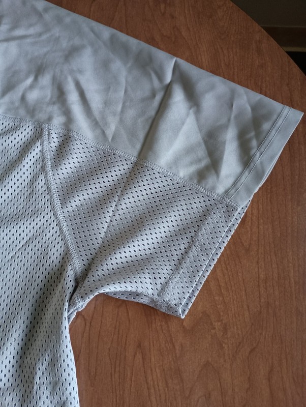 Nike Dri-Fit Men's Silver Gray Football Jersey Size XXL gallery